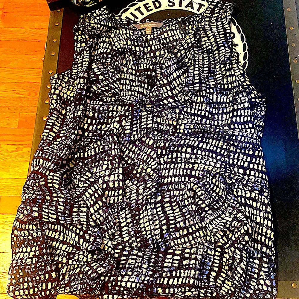 Ruffled tank